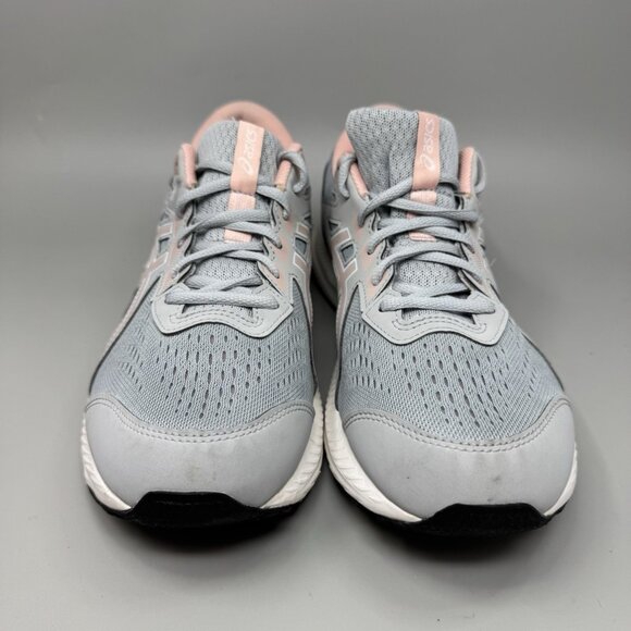 Asics Gel-Contend 8 Womens Size 8.5 Grey Athletic Running  Asics Womens Gel Contend 8 1012B319 Gray Running Shoes Sneakers Size 11